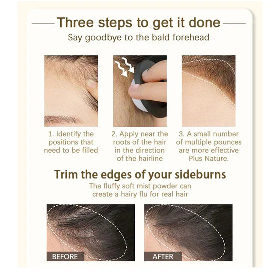 2in1 Hairline Powder with 3 Extra Eyebrow Stencils