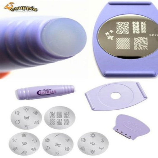 Nail Stamper, Nail Art Stamper, French Nails Silicone Stamp